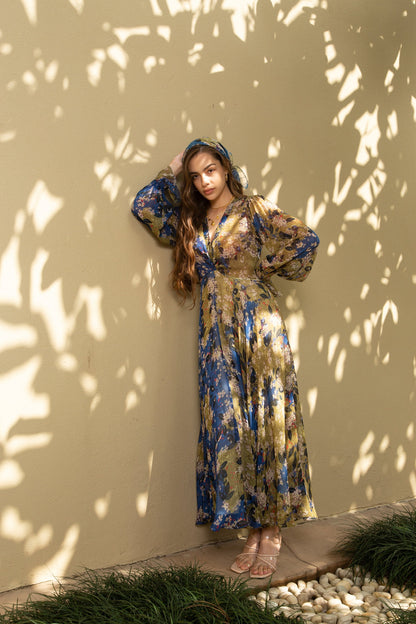 PARADISE FOREST MAXI DRESS