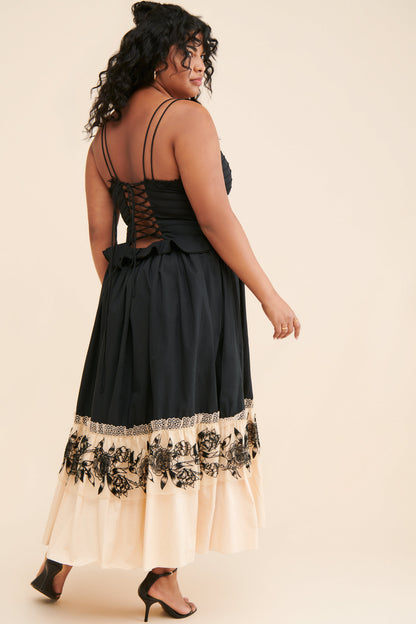 NOIR ÉLAN MAXI DRESS