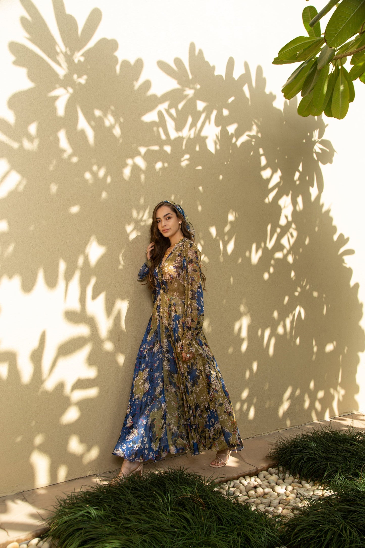 PARADISE FOREST MAXI DRESS