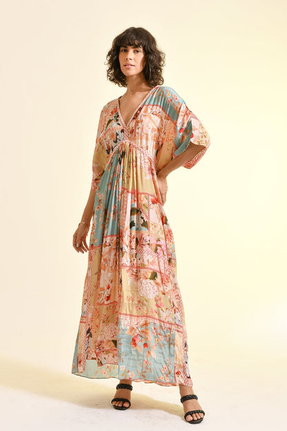 PLUM  PARADISE ROSIN KAFTAN