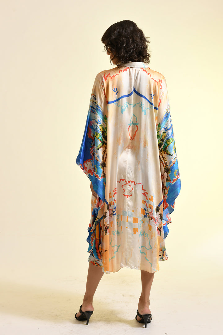 Neckholder-Top aus Linne