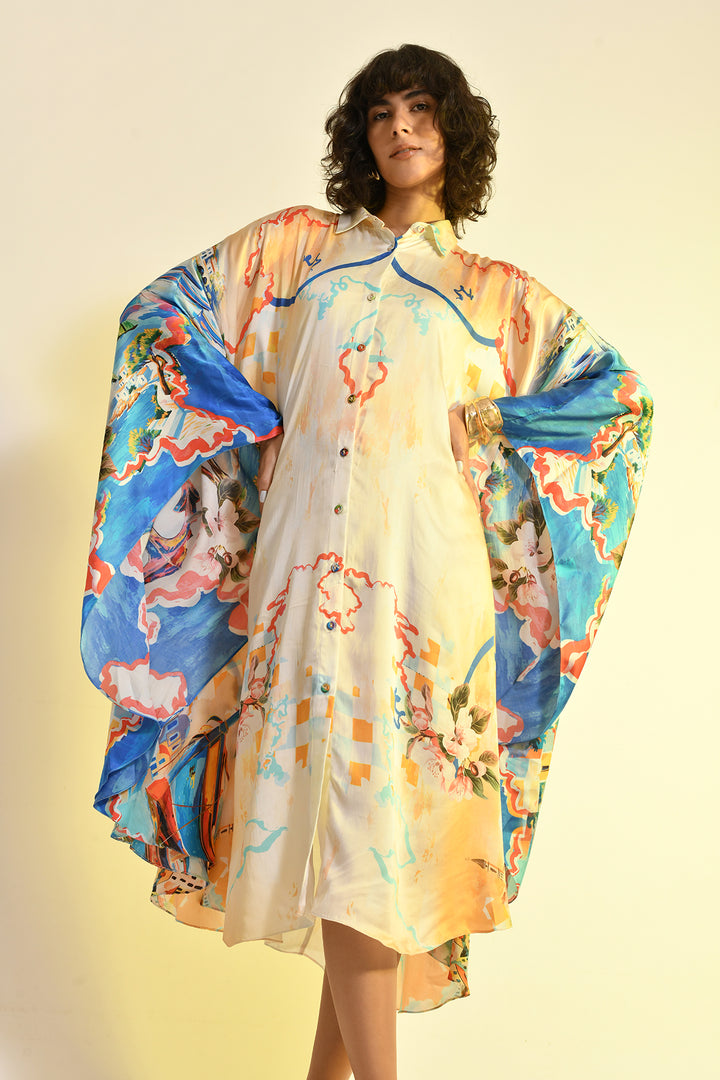 Neckholder-Top aus Linne