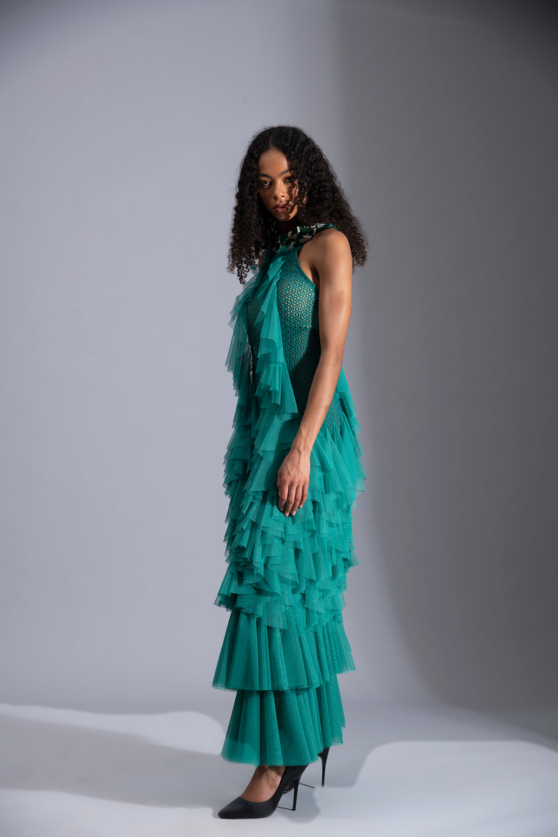 EMERALD MAXI DRESS