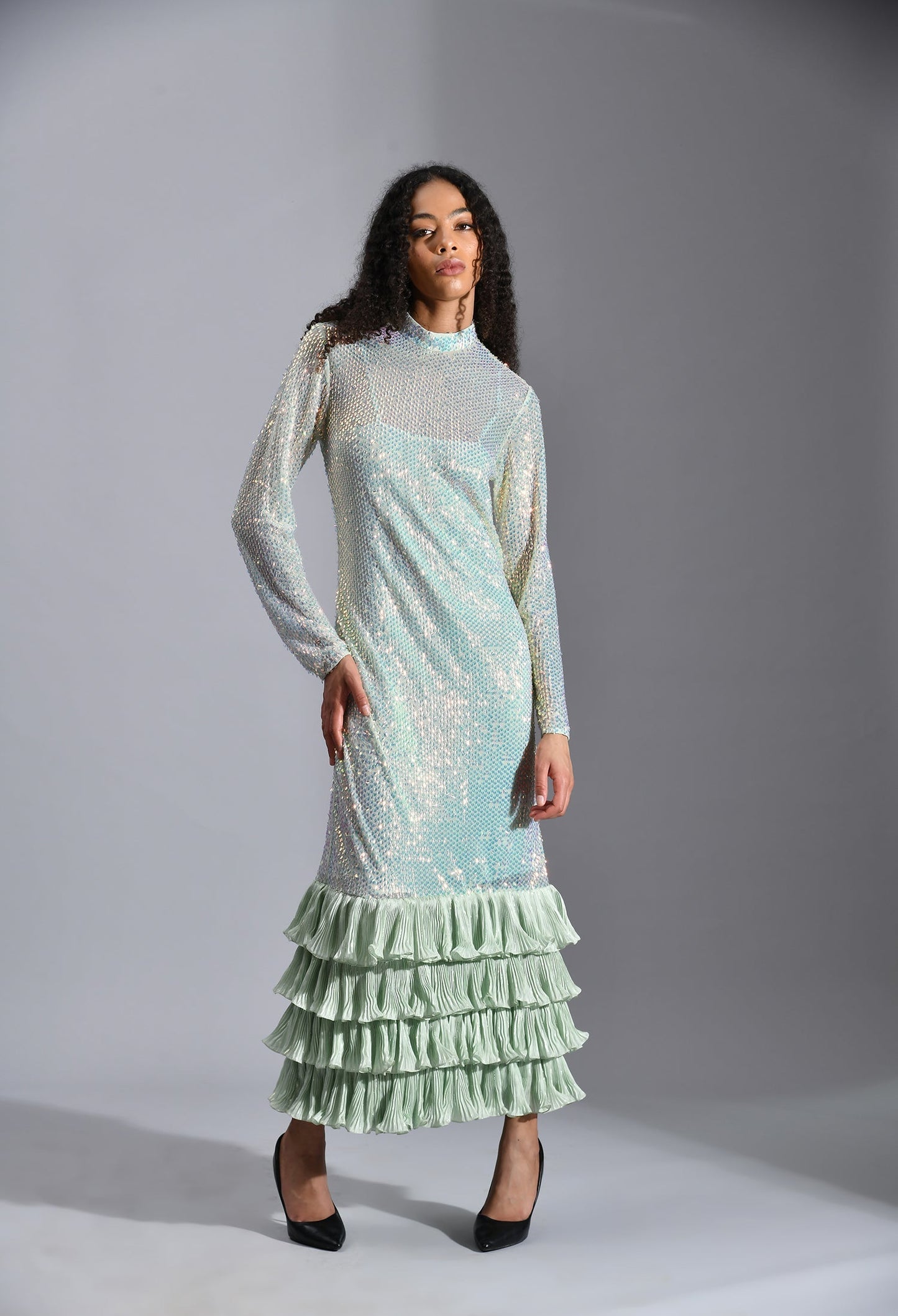 MYST MAXI-KLEID