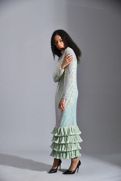 MYST MAXI-KLEID