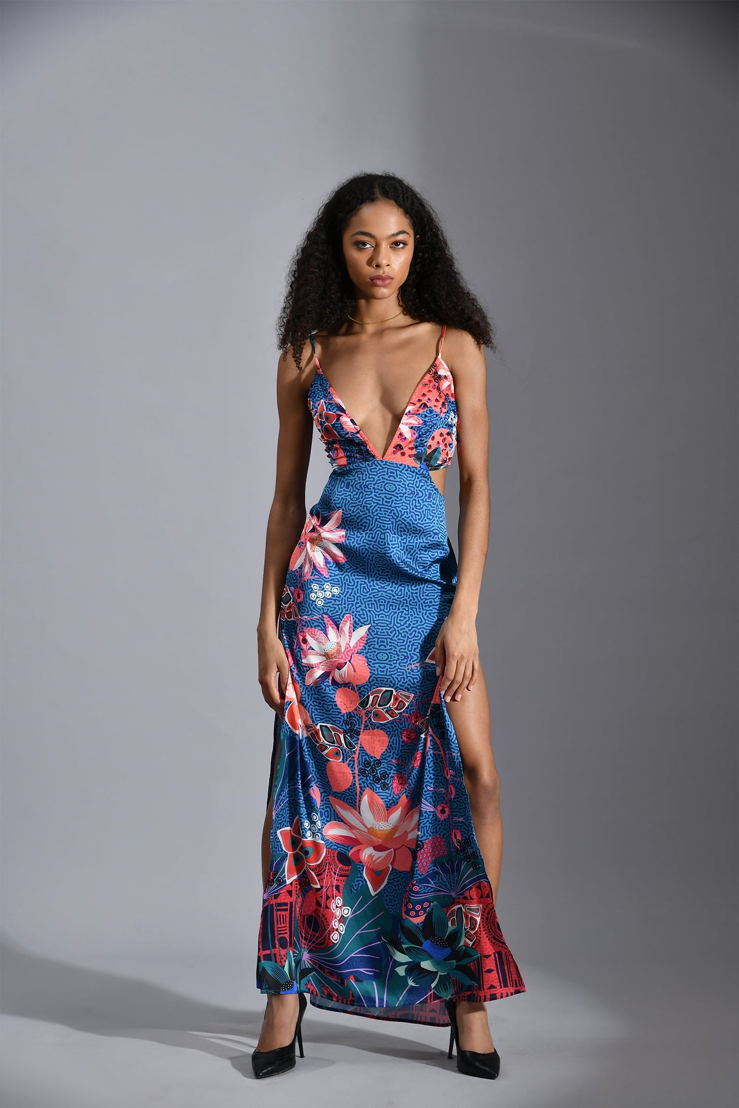 CAMELLIA MAXIKLEID
