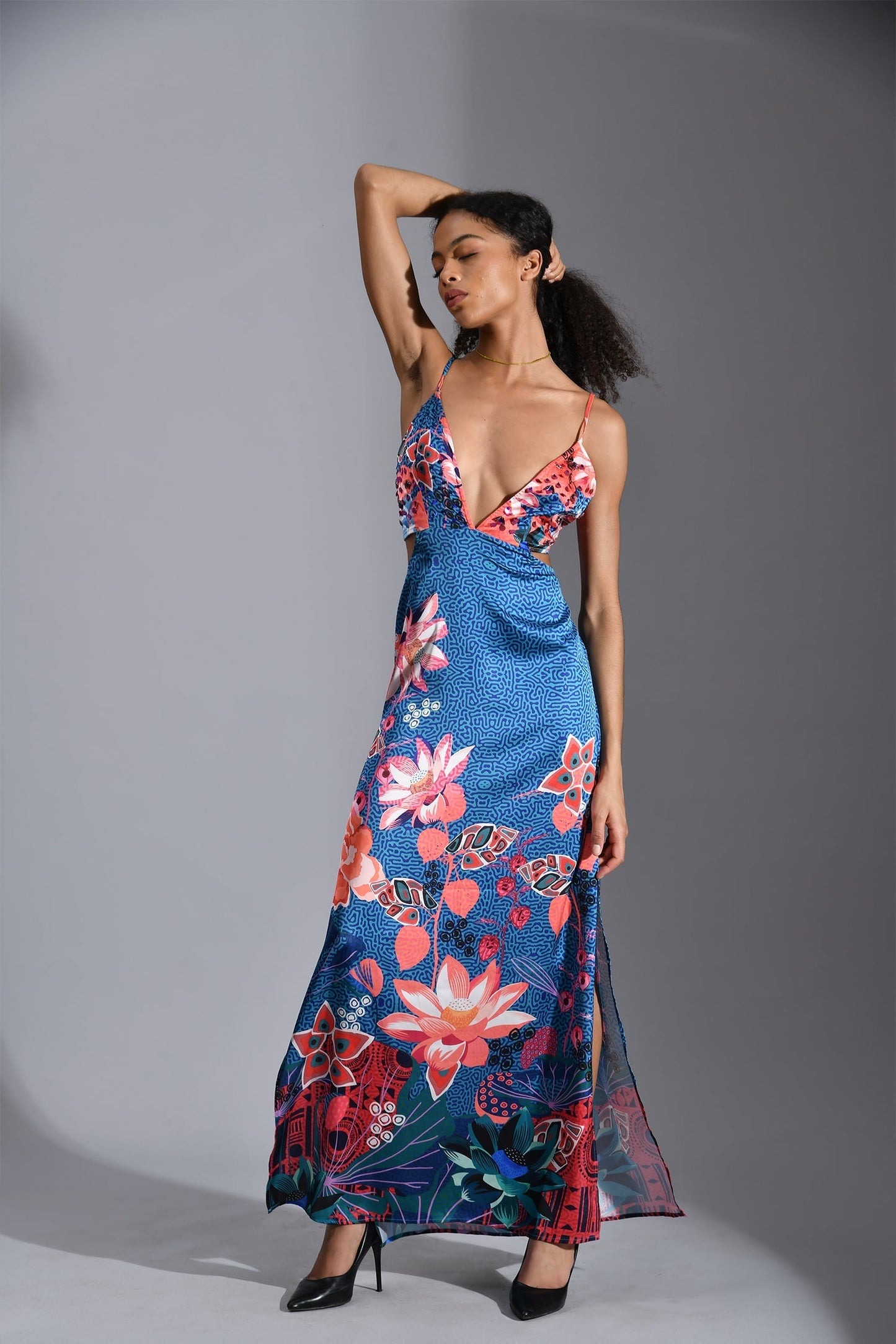 CAMELLIA MAXIKLEID