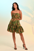 Palm & Petal Mini Dress