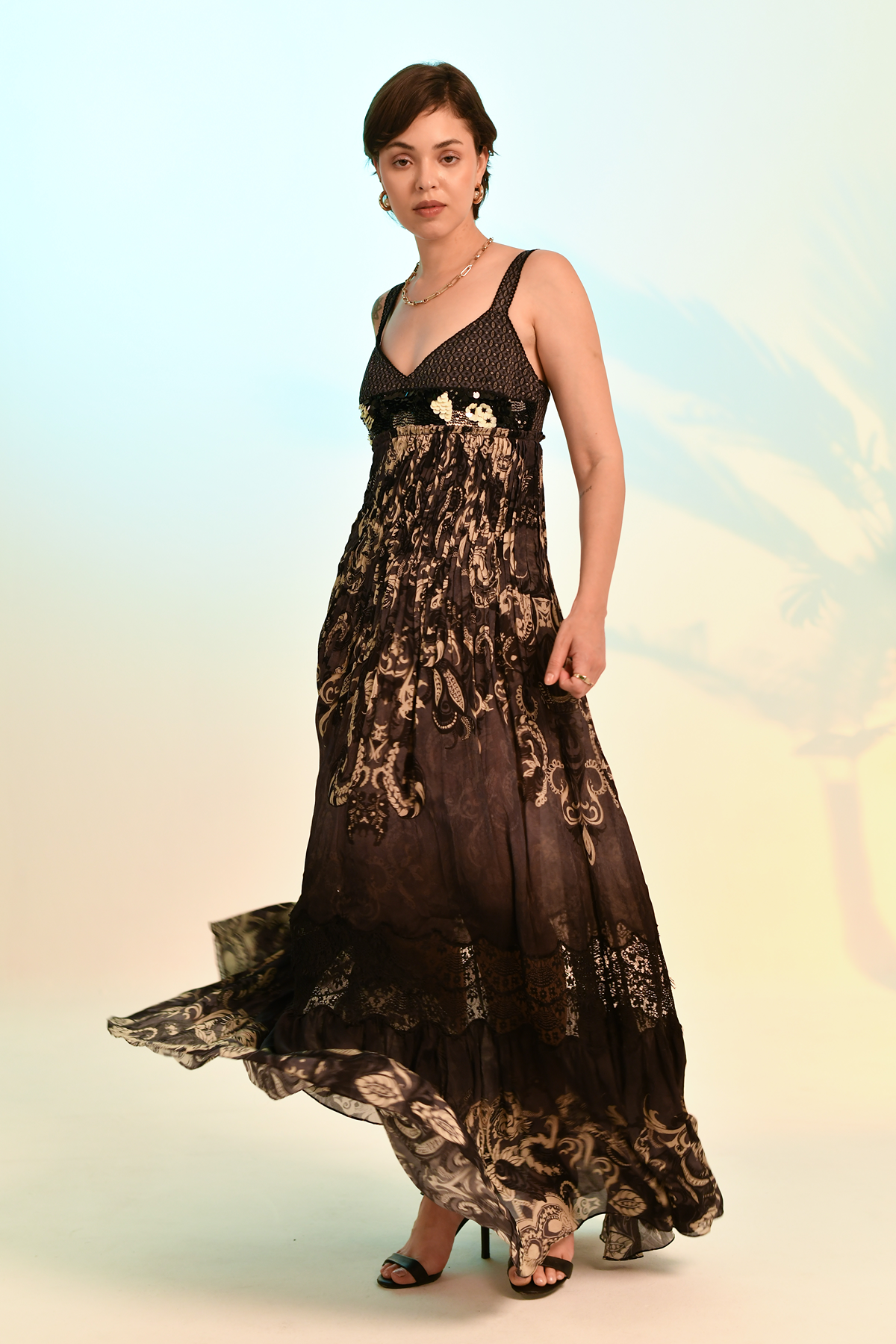 Artisan Edit Maxi Dress (Sweetheart)