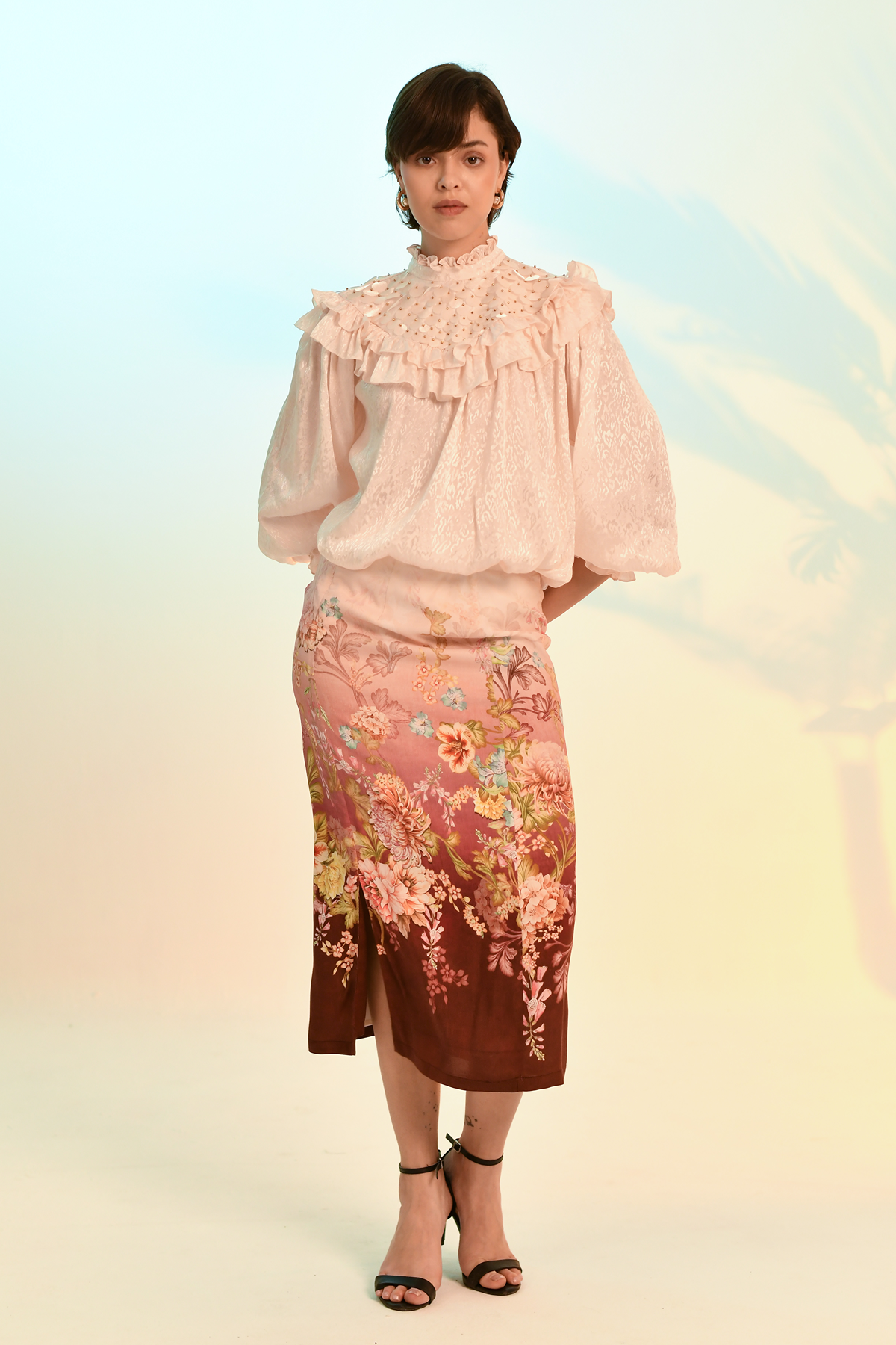 Camellia Bloom Skirt