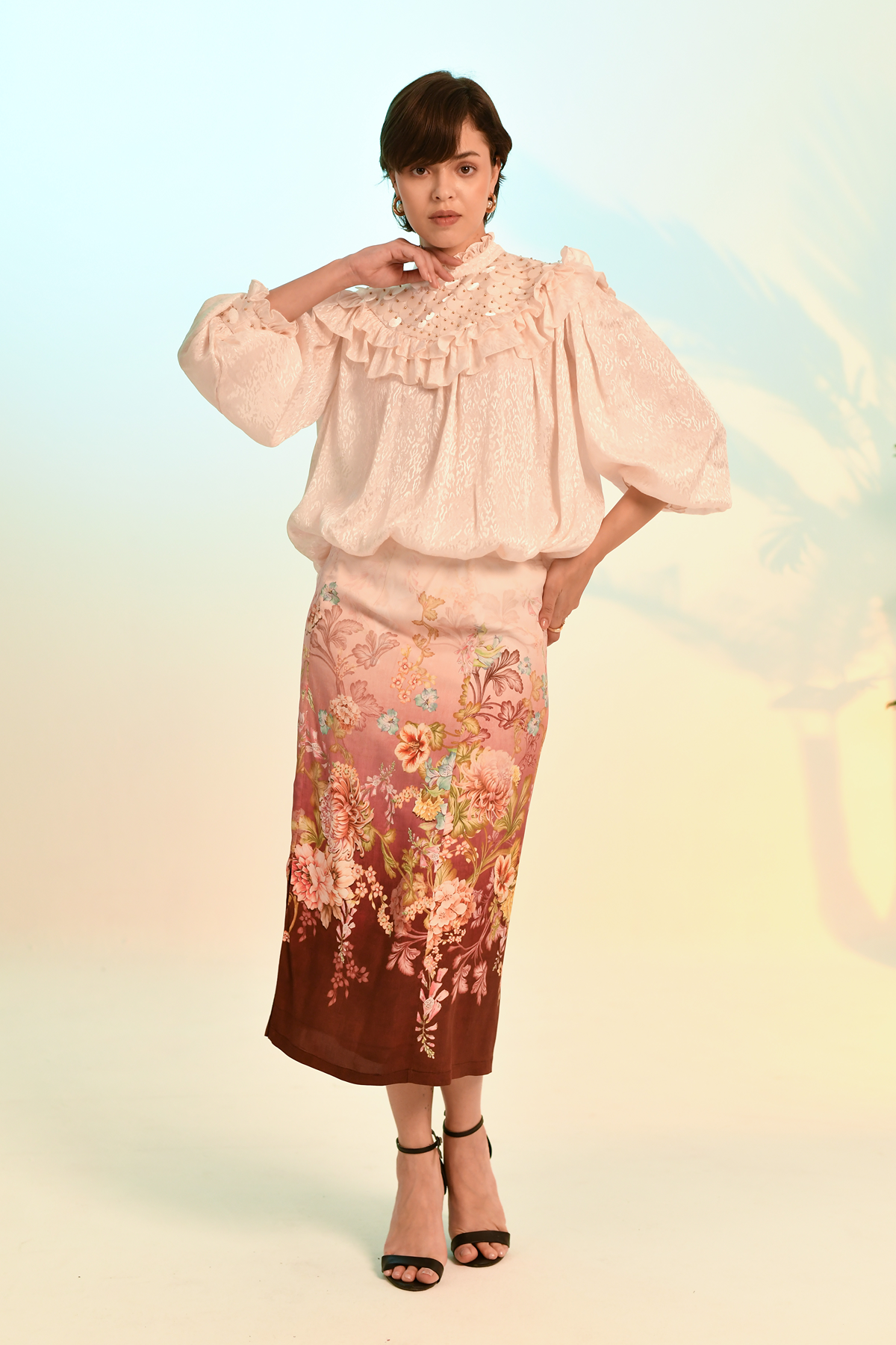 Camellia Bloom Skirt