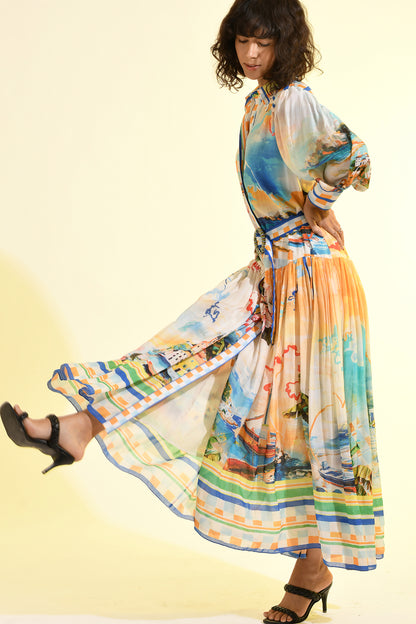 COASTAL SHIRT DRESS