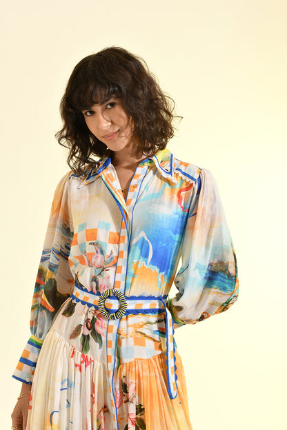 COASTAL SHIRT DRESS