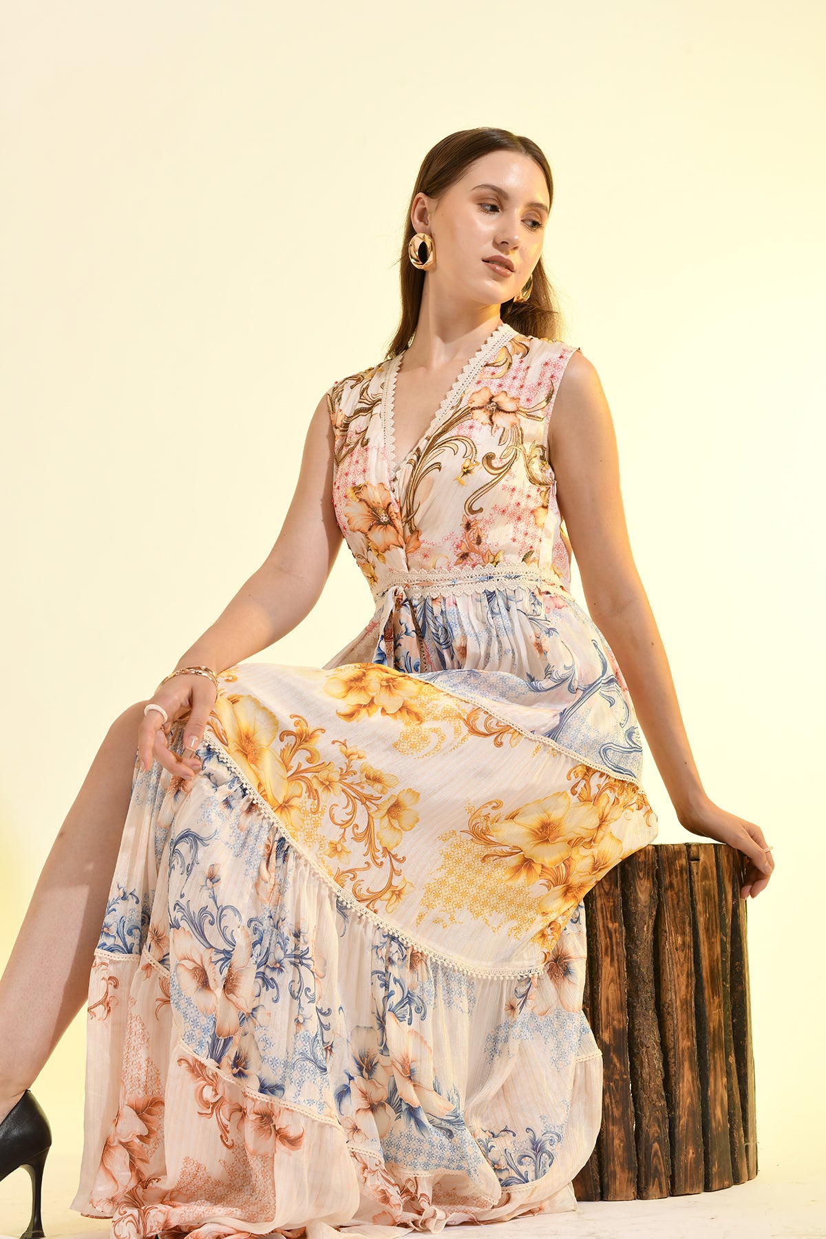 AETHER  MAXI DRESS