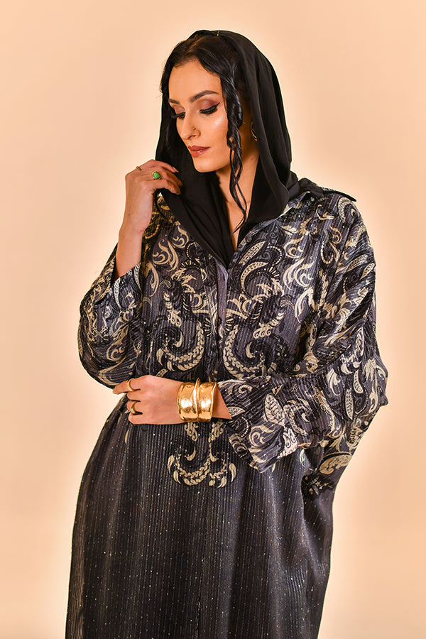 MIDNIGHT SHIRT DRESS