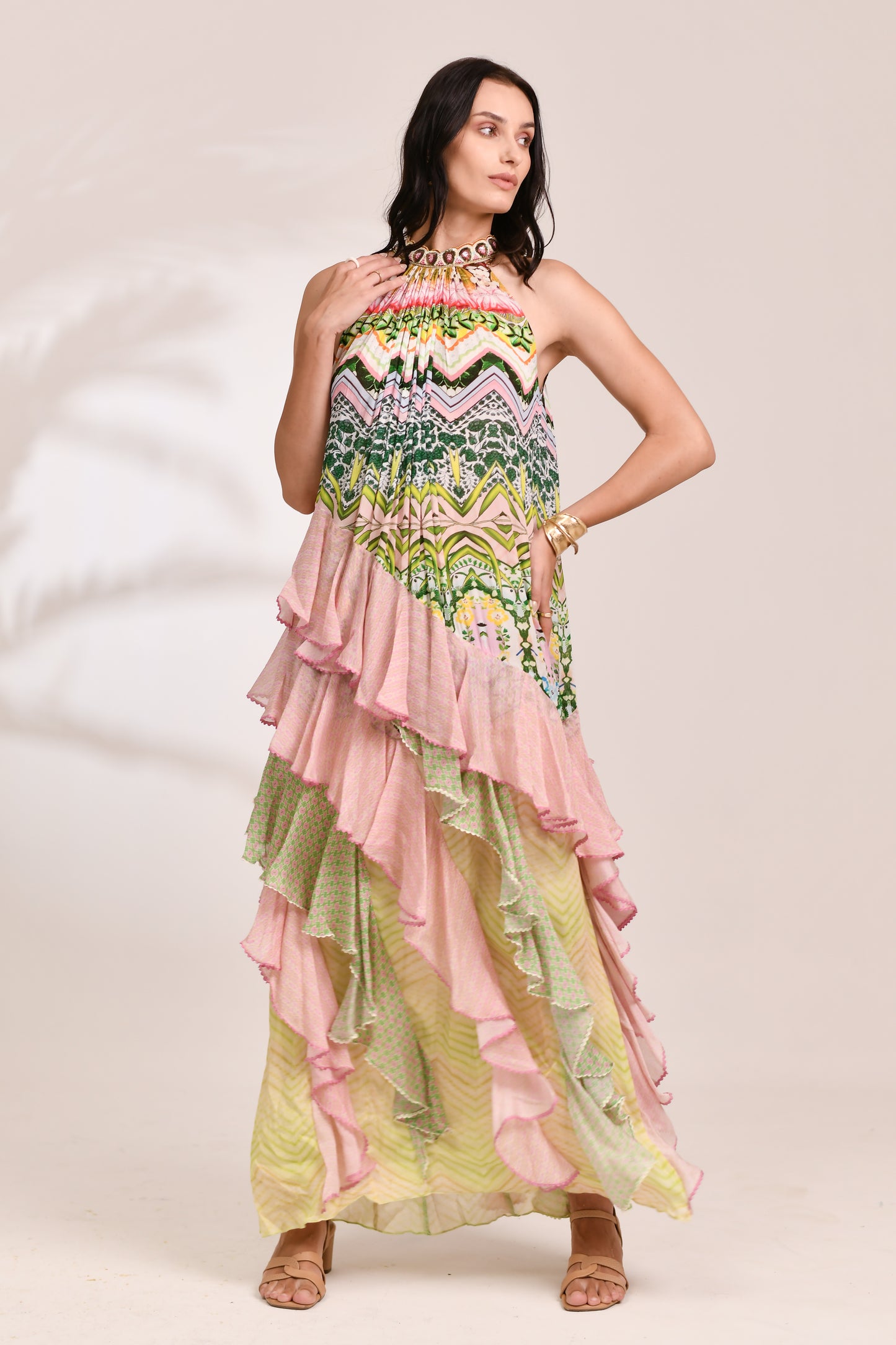 Elowen Cascade Dress