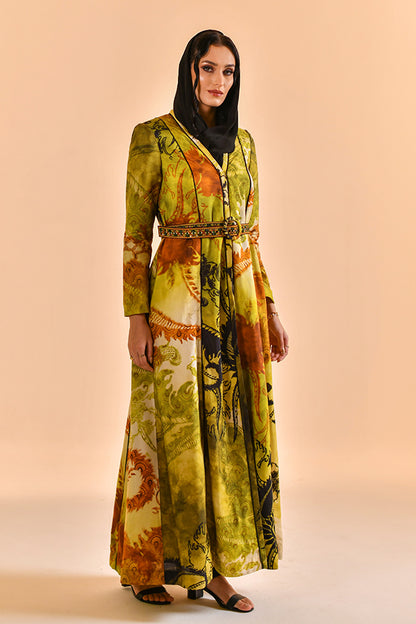 OLIVE MIST ABAYA