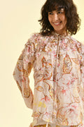 FLORAL BLUSH TOP