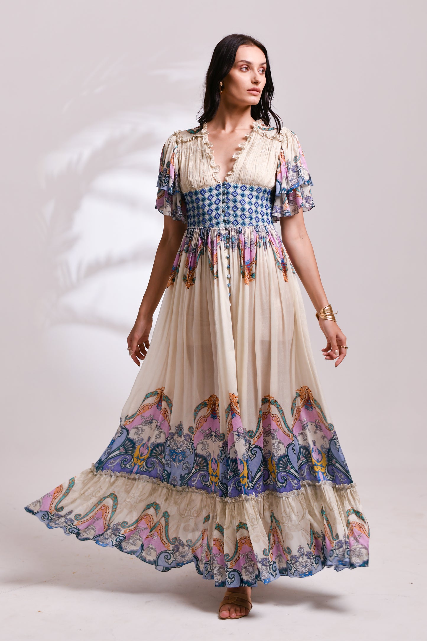 Amalfi Azure Maxi Dess