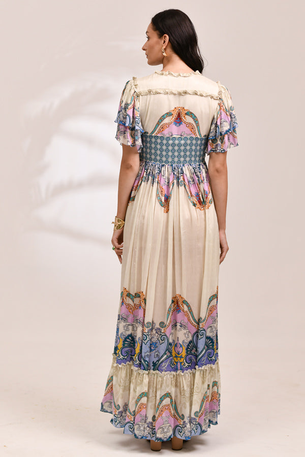 Amalfi Azure Maxi Dess