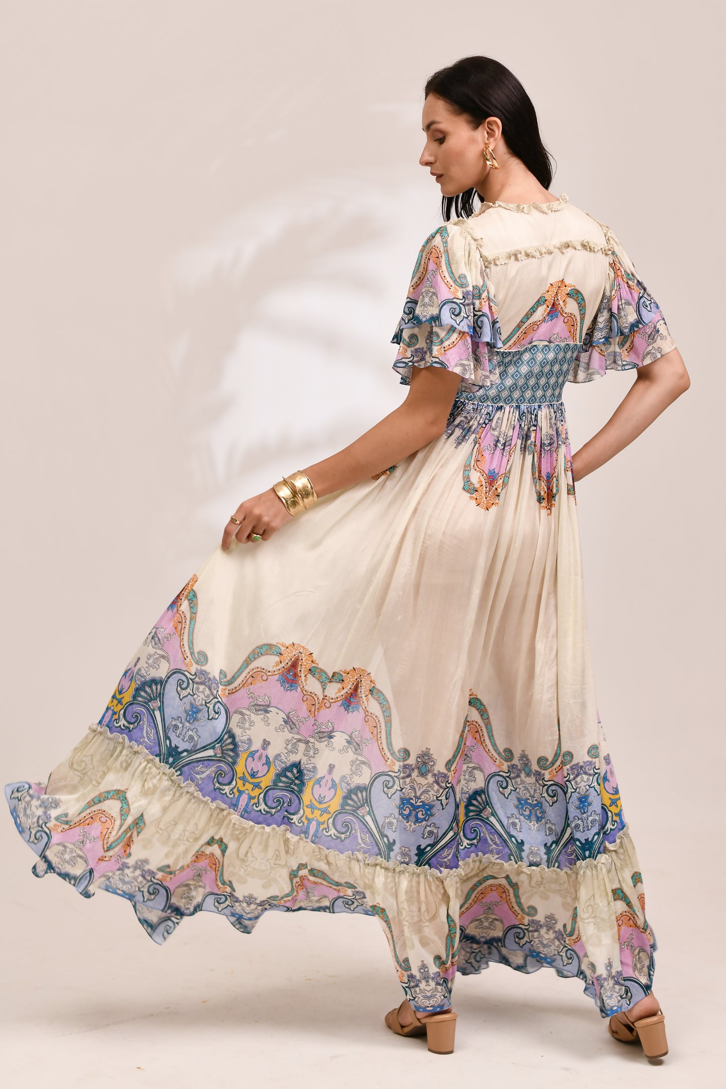 Amalfi Azure Maxi Dess
