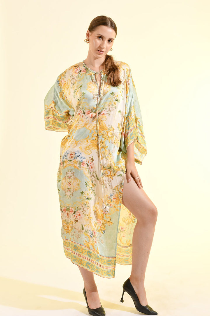 Neckholder-Top aus Linne