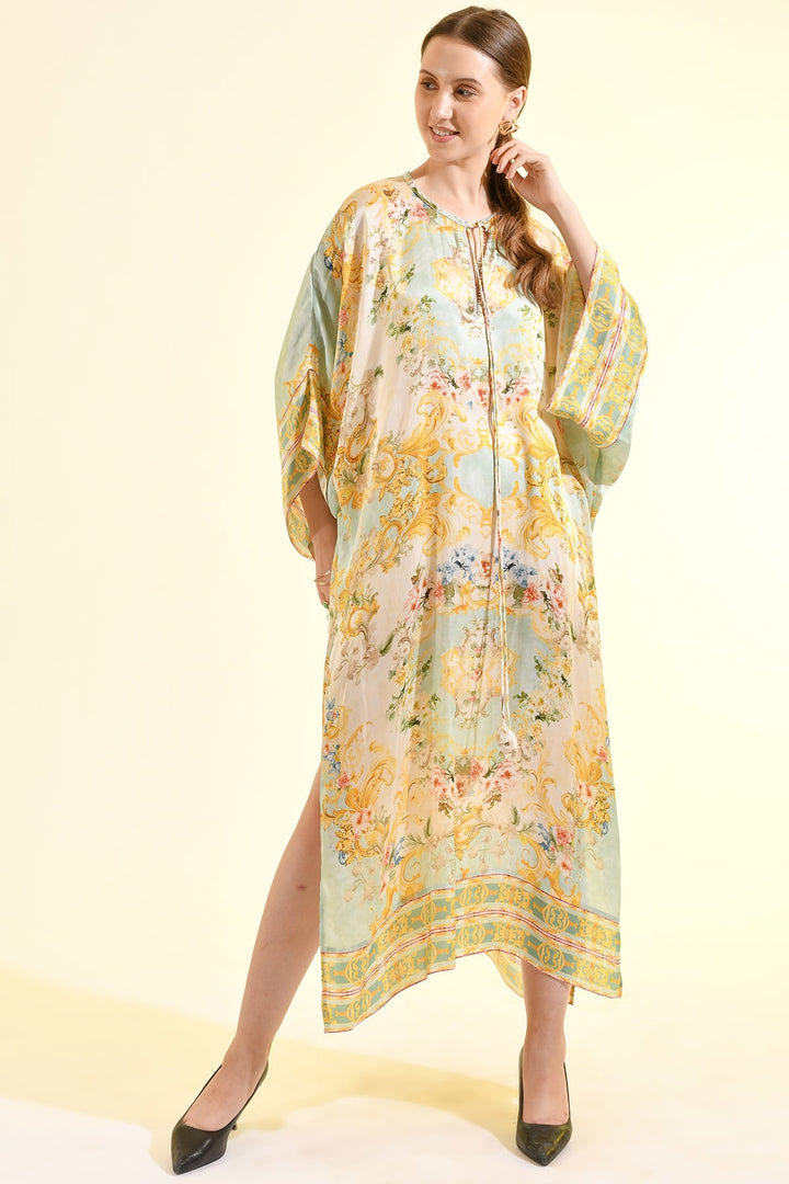 Neckholder-Top aus Linne