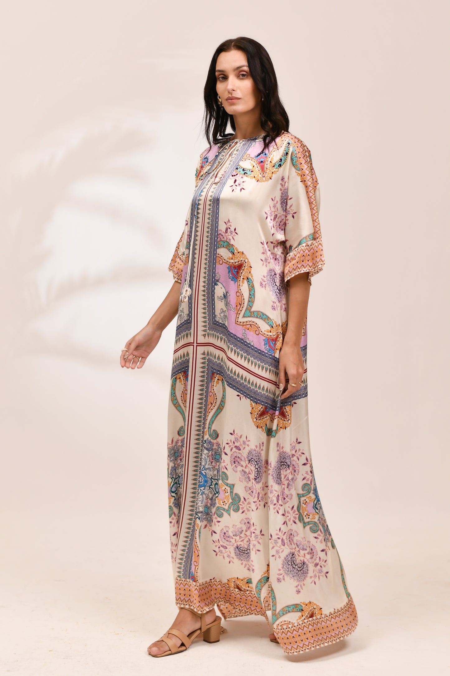 Amalfi Azure Kaftan