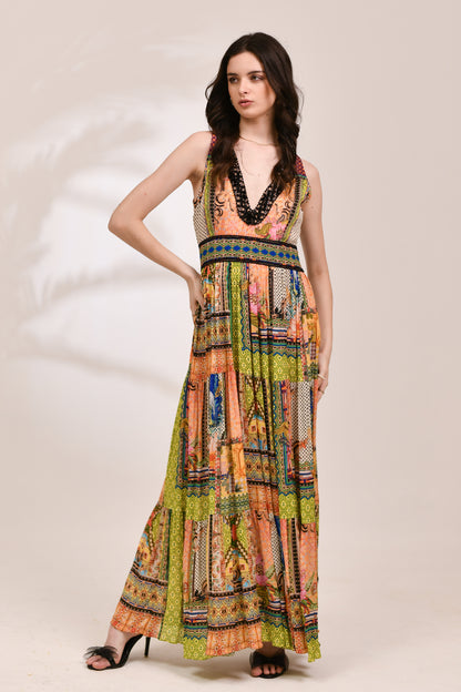 Virelle Tiered Sun Dress