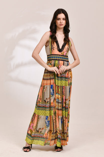 Virelle Tiered Sun Dress