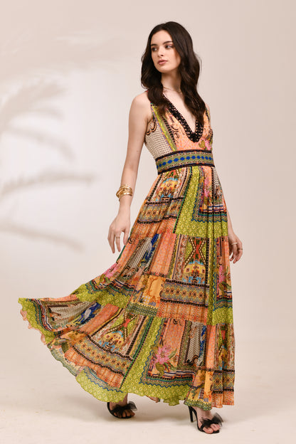 Virelle Tiered Sun Dress