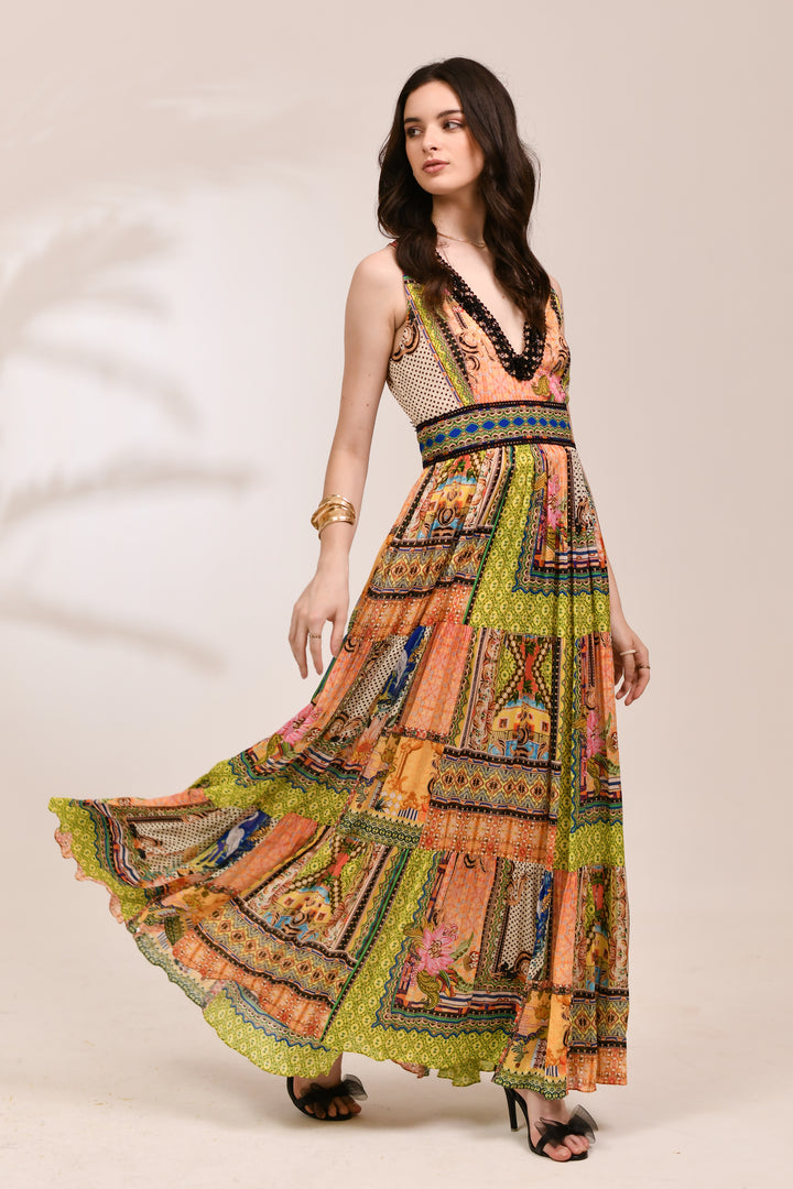 Virelle Tiered Sun Dress