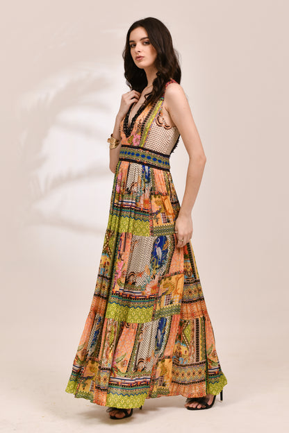 Virelle Tiered Sun Dress