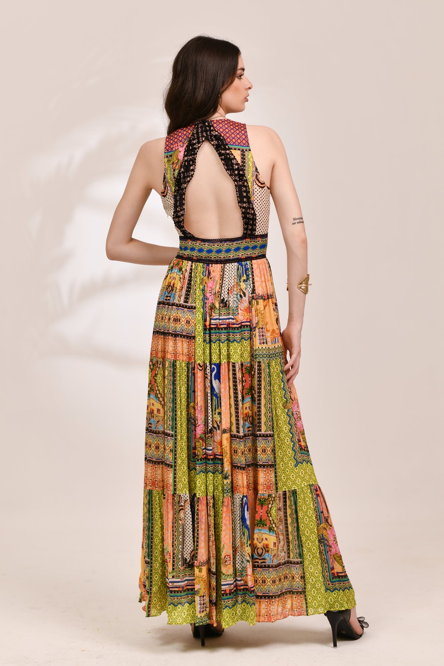 Virelle Tiered Sun Dress