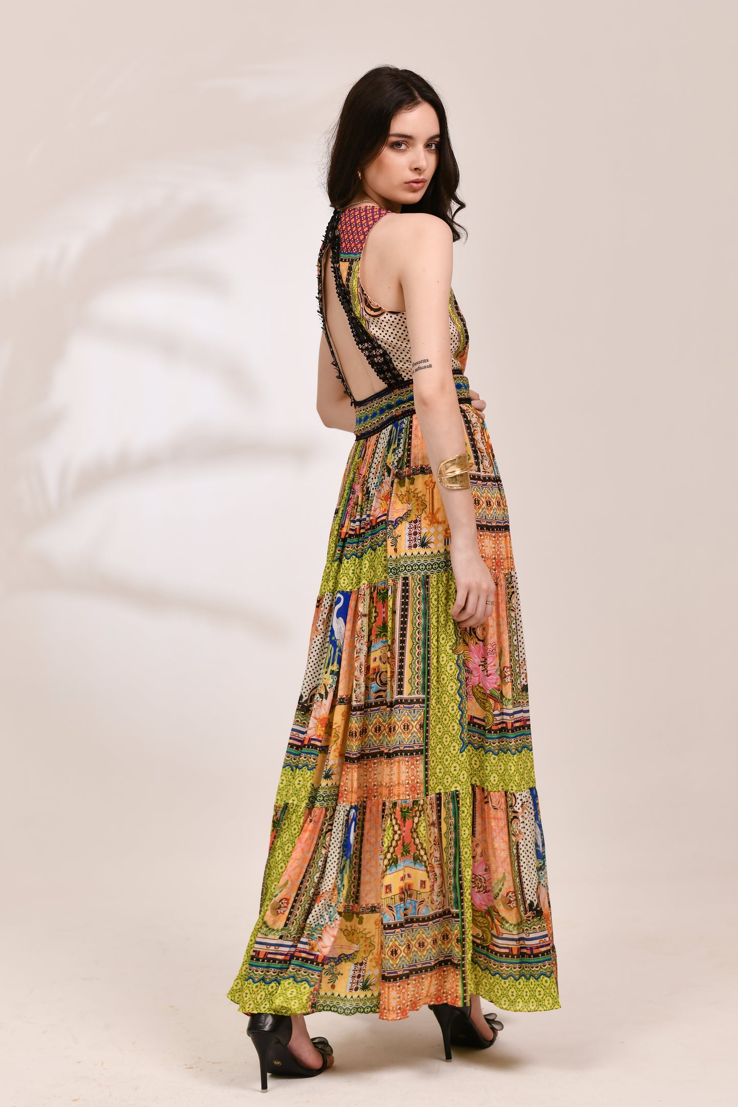 Virelle Tiered Sun Dress
