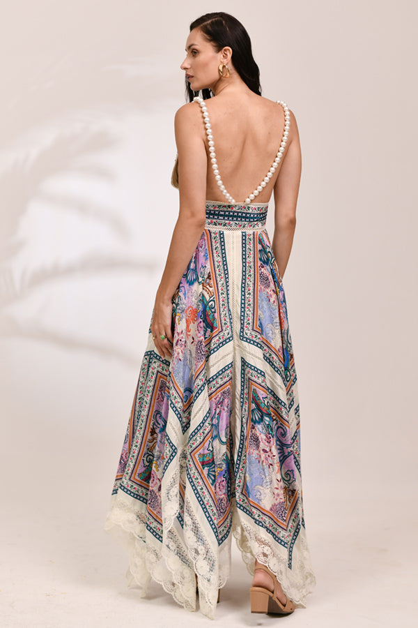 Amalfi Azure Handkerchief