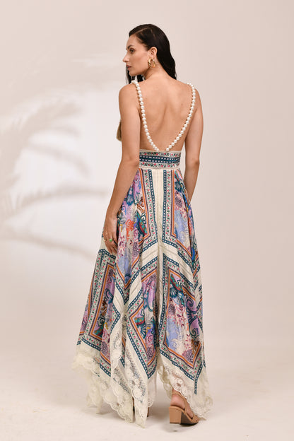 Amalfi Azure Handkerchief