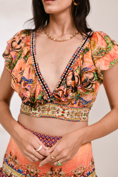 Ruffle Blouse