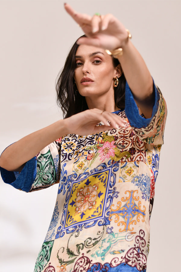 Majolica Muse Blouse