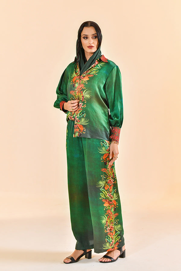 MIRAGE  GREEN  SHIRT