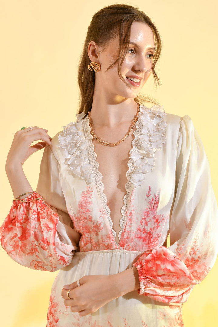 CHERRY BLOSSOM MINI  DRESS