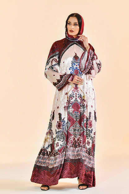 VELVET DUSK KAFTAN