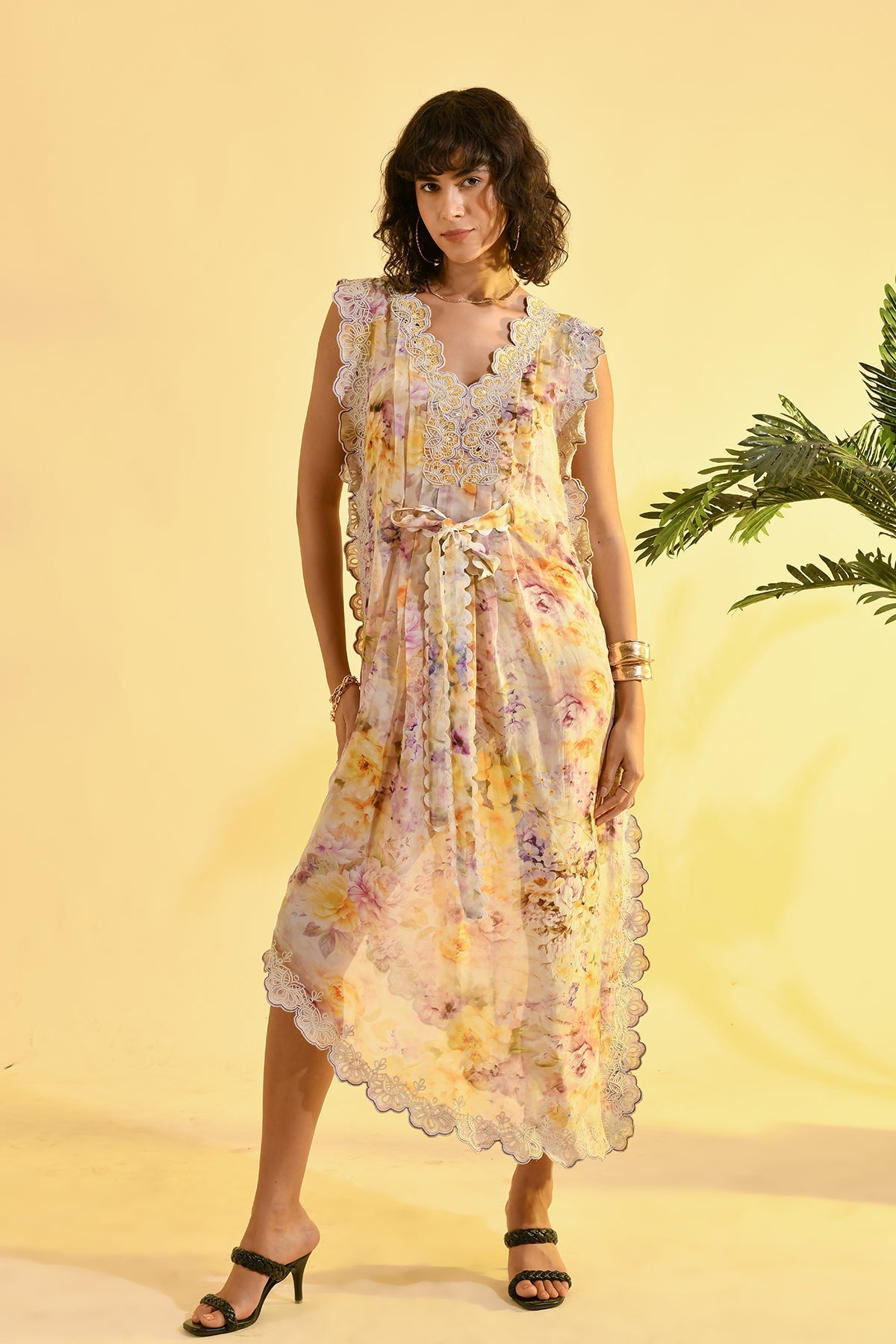 HONEY COMB KAFTAN