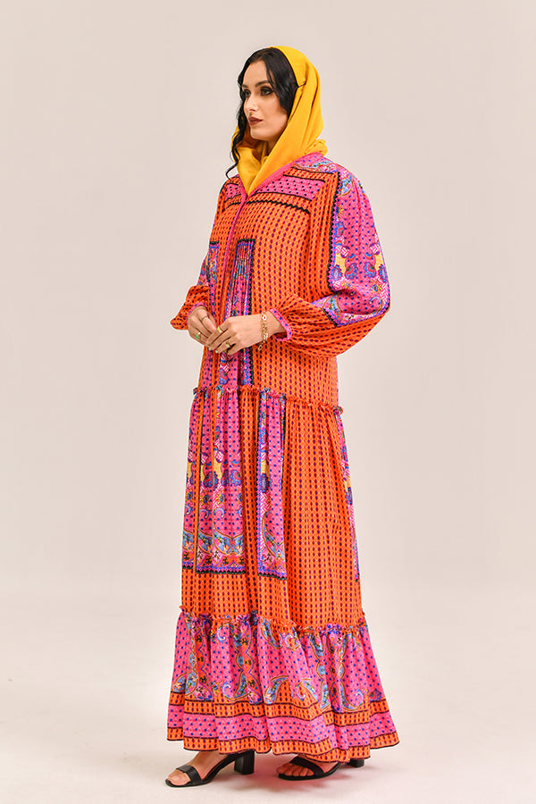 AZURE TIDE MAXI DRESS