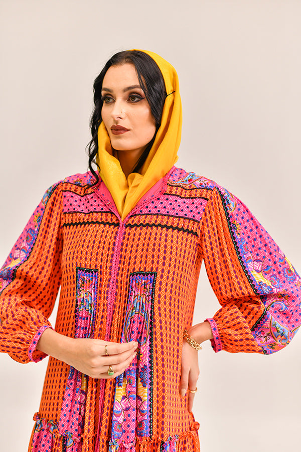 AZURE TIDE MAXI DRESS