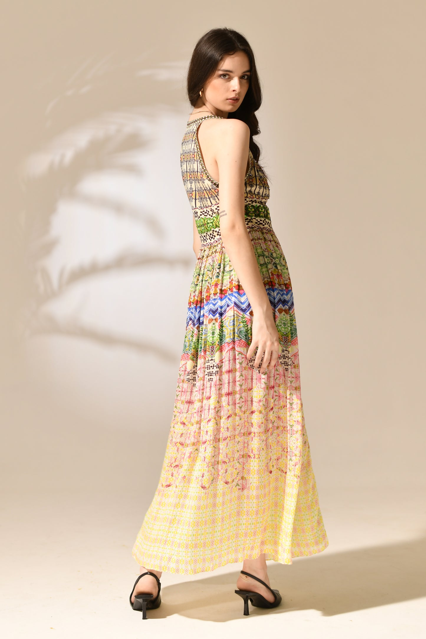 Nomad Jewel Halter Maxi