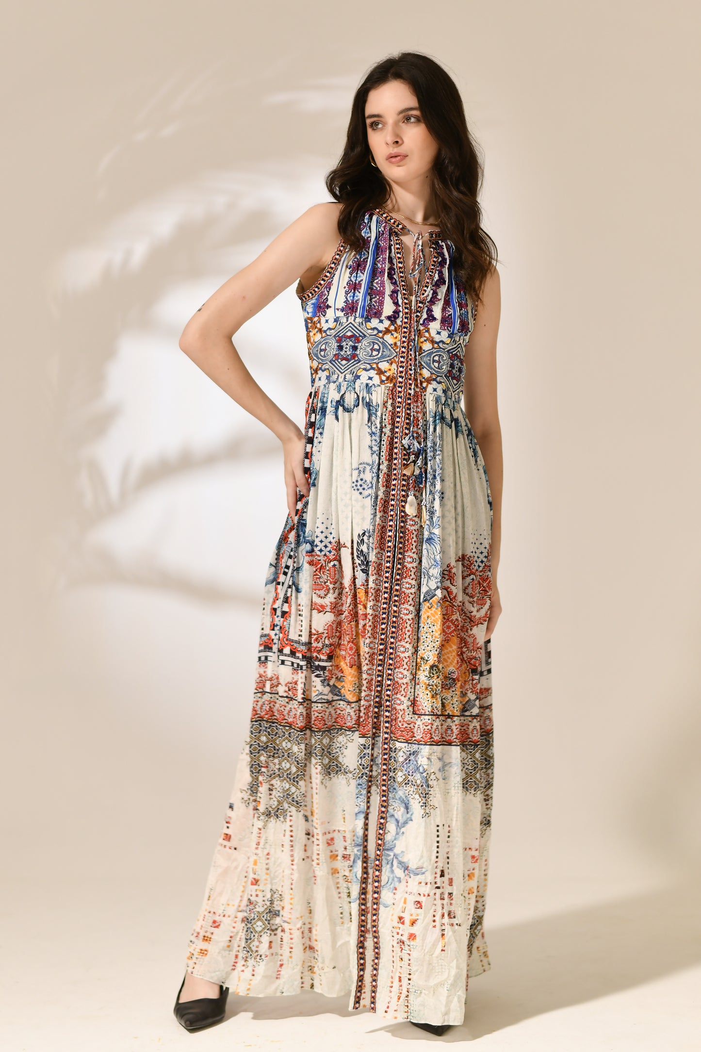 Nomad Aura Halter Maxi