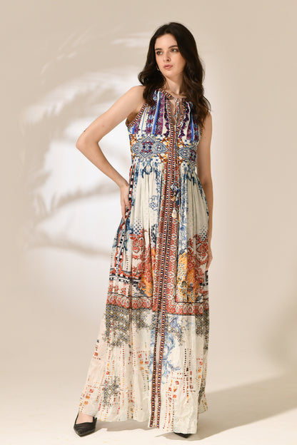 Nomad Aura Halter Maxi