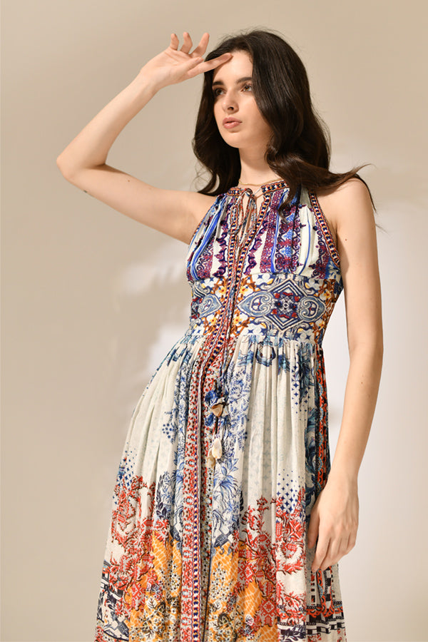 Nomad Aura Halter Maxi