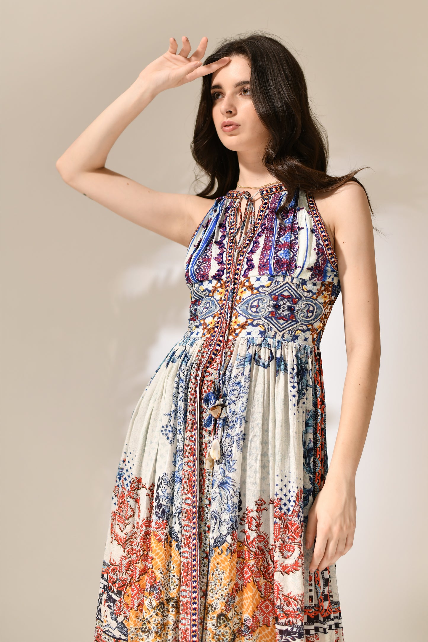 Nomad Aura Halter Maxi